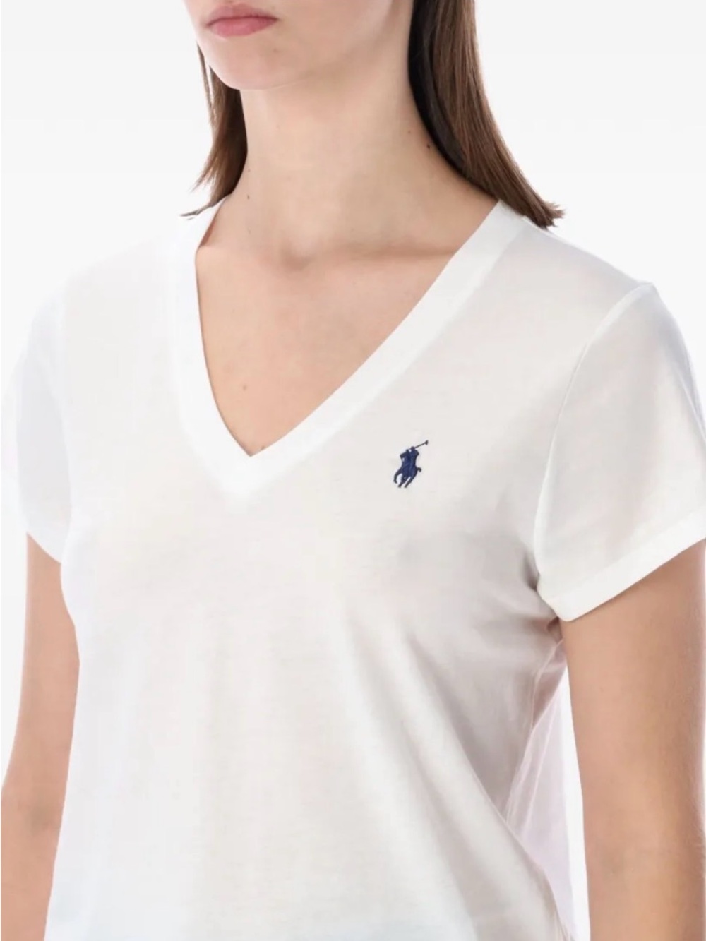 Ralph Lauren Sport Size XL 100% Cotton V-Neck Tee Shirt Short Sleeve